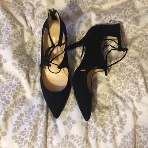 Liz Claiborne strappy closed heels size 10